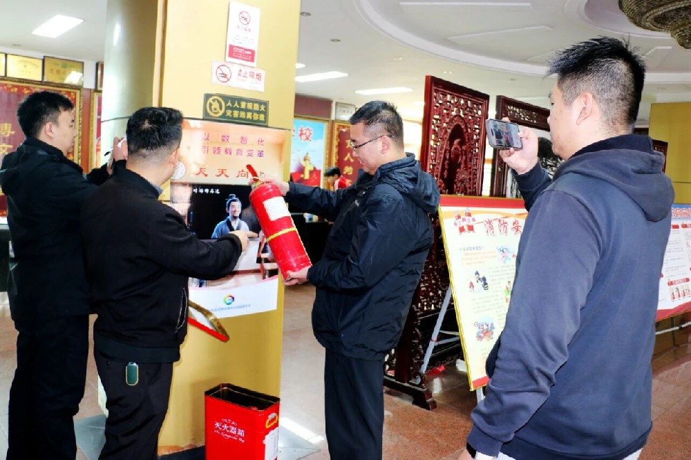 少林小龙武校开展全校消防与用电安全大排查行动，筑牢校园安全防线